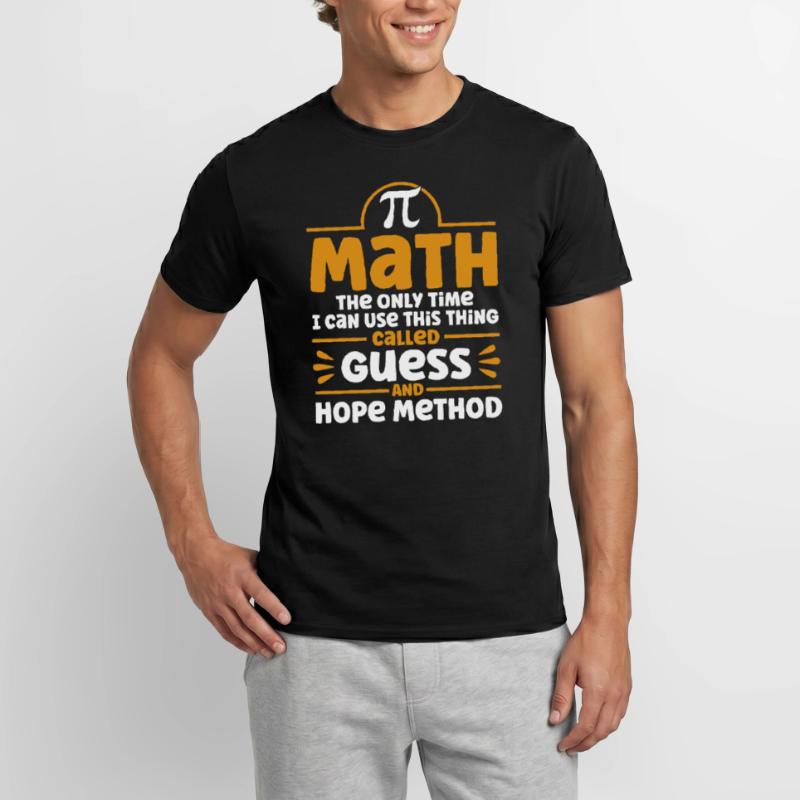 Math Mathematics Science Math Gift Men's T-shirt