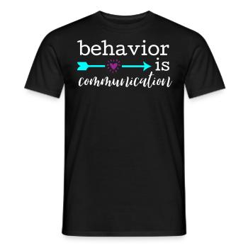 Collecte de données - Thérapeutes analystes comportementaux - T-shirt homme - noir - Devant - AI Model Male 178 light (178cm)