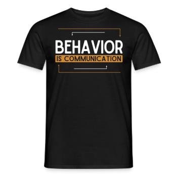 Collecte de données - Thérapeutes analystes comportementaux - T-shirt homme - noir - Devant - AI Model Male 178 light (178cm)