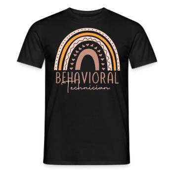 Primary school teachers - Men's T-Shirt - black - Front - AI Model Male 178 light (178cm)