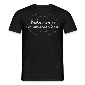 Collecte de données - Thérapeutes analystes comportementaux - T-shirt homme - noir - Devant - AI Model Male 178 light (178cm)