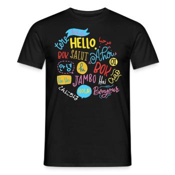 Haben Sie Den Tag, Den Sie Verdienen, Motivierend - Männer T-Shirt - Schwarz - Vorne - AI Model Male 178 light (178cm)