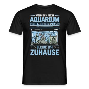Entwicklung Von Aquaristen, Aquarium - Männer T-Shirt - Schwarz - Vorne - AI Model Male 178 light (178cm)