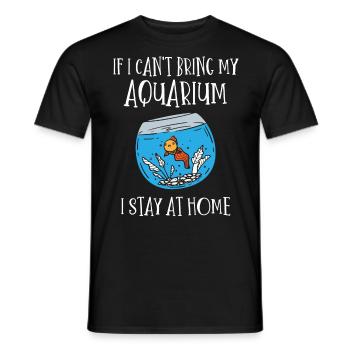 Entwicklung Von Aquaristen, Aquarium - Männer T-Shirt - Schwarz - Vorne - AI Model Male 178 light (178cm)