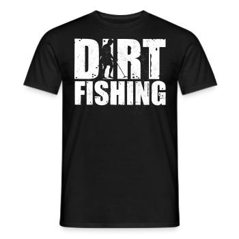 Beach Found, Metal Detector, Probe Walker - Men's T-Shirt - black - Front - AI Model Male 178 light (178cm)