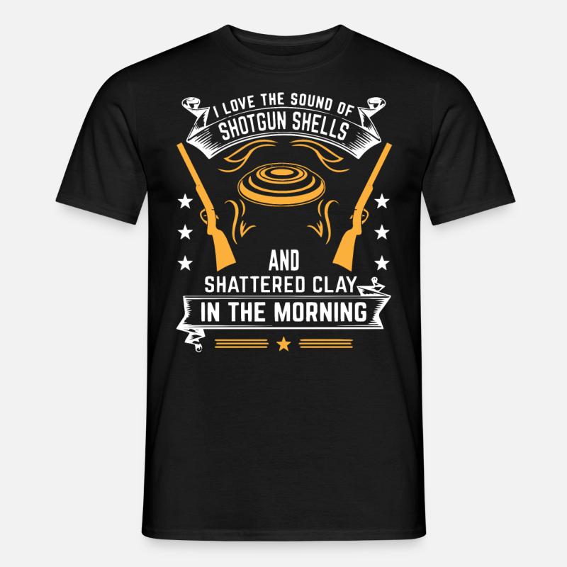 Fallenschießen, Lehm - Männer T-Shirt - Schwarz