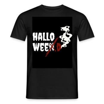 Halloween - Puff - T-shirt homme - noir - Devant - AI Model Male 178 light (178cm)