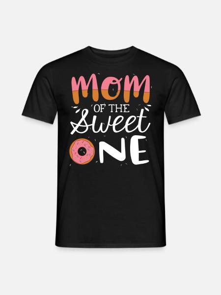 Mama of the sweet - Men's T-Shirt - black