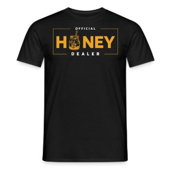 Marchand de miel, Honey Comp, - T-shirt homme - noir - Devant - AI Model Male 178 light (178cm)
