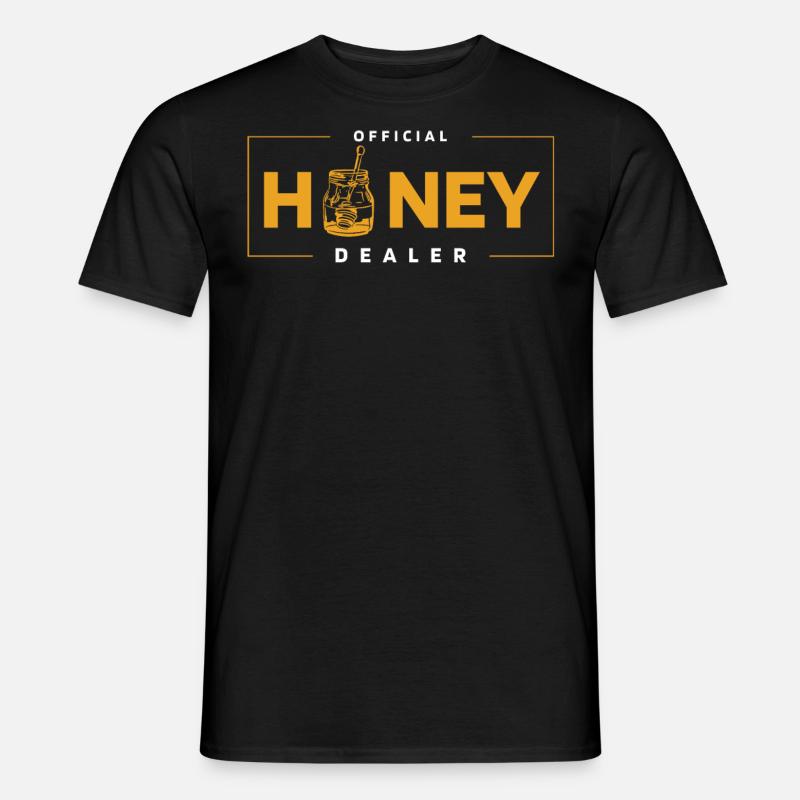 Honighändler, Honig Comp, - Männer T-Shirt - Schwarz