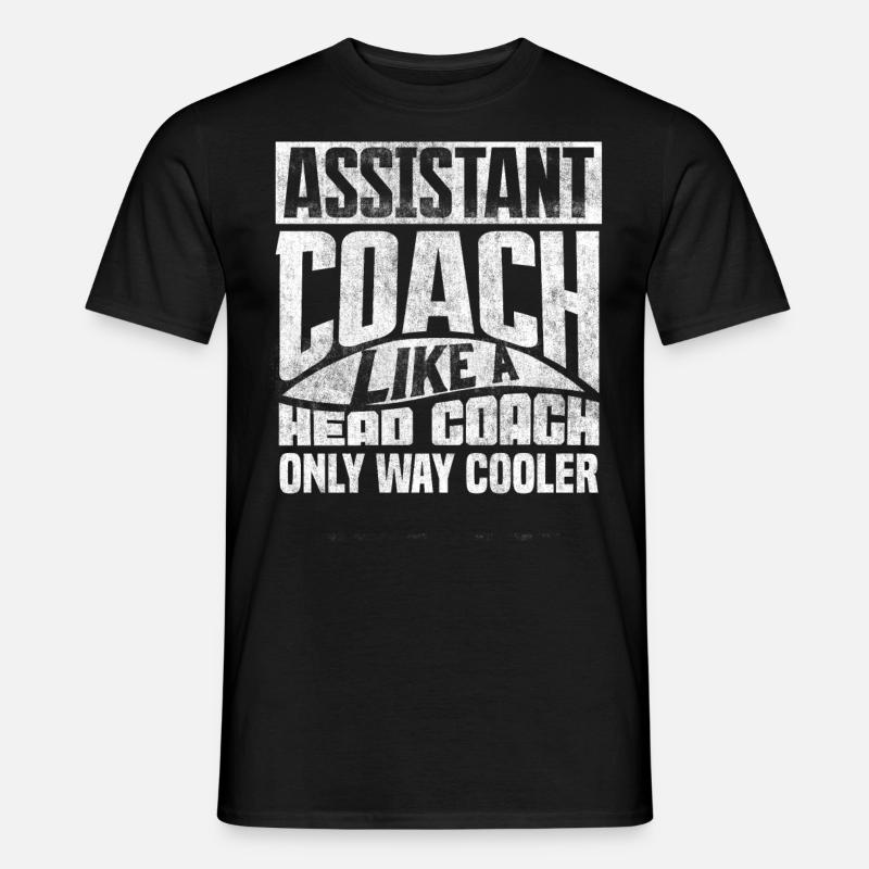 Co -Trainer, Coaching - Männer T-Shirt - Schwarz