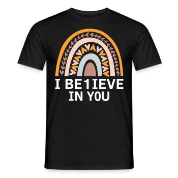 Dyslexia Interventionist for Dyslexia - Men's T-Shirt - black - Front - AI Model Male 178 light (178cm)