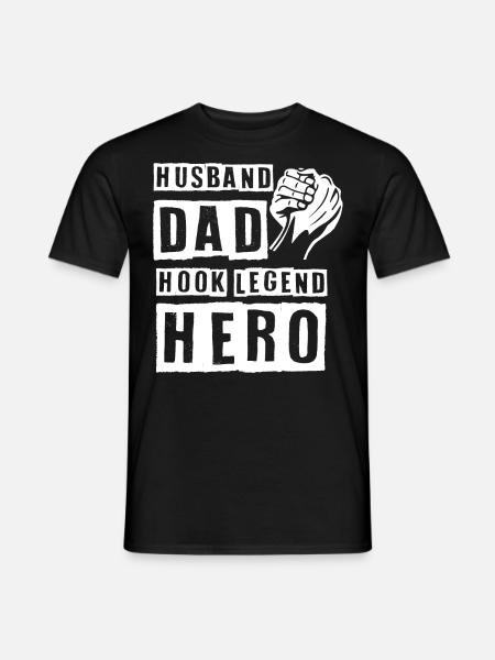Arm wrestling, arm wrestler, wrist - Men's T-Shirt - black