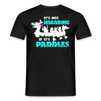 Drachenbootrennen, Drachenboote, Bleischlag - Männer T-Shirt - Schwarz - Vorne - AI Model Male 178 light (178cm)