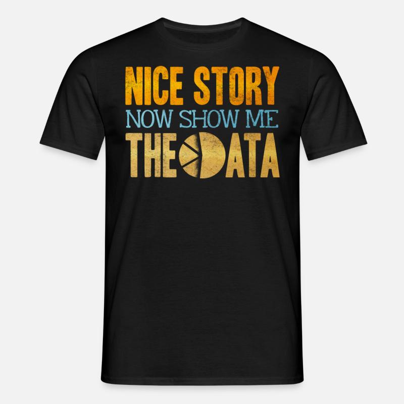 Data Analyst, Data Engineer - Men's T-Shirt - black