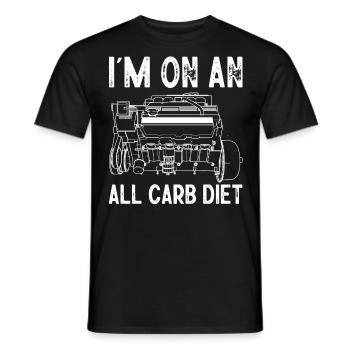 Automechaniker, Mechaniker, Automechaniker - Männer T-Shirt - Schwarz - Vorne - AI Model Male 178 light (178cm)