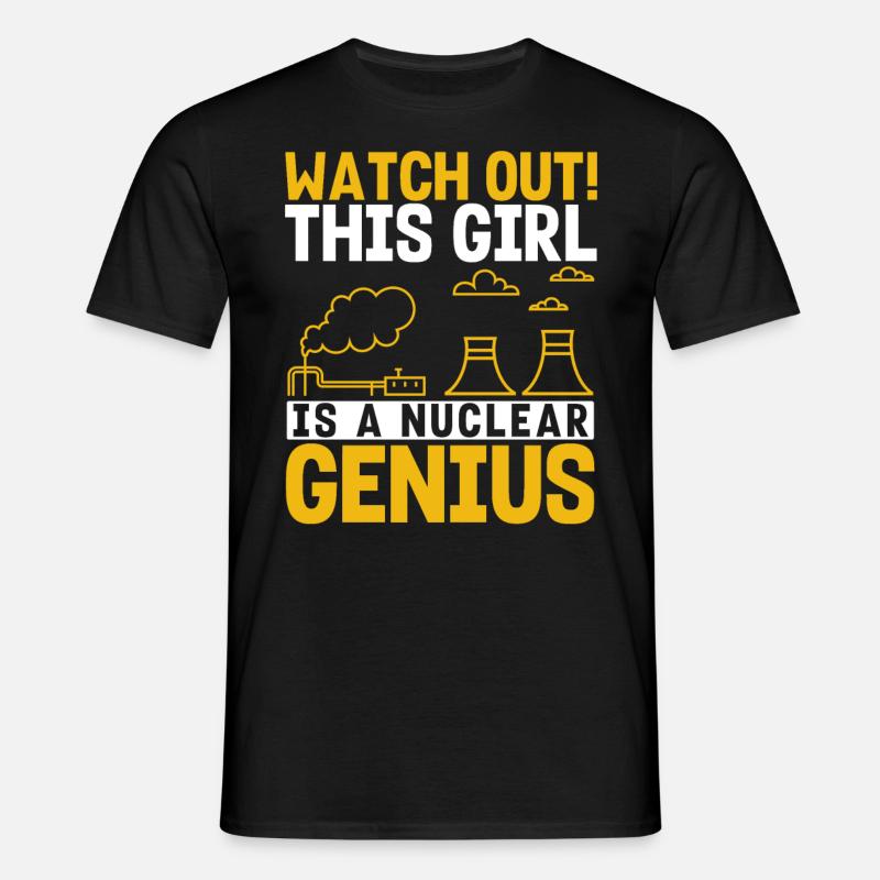 Nuclear Engineer, Nuclear Science, Science - Men's T-Shirt - black