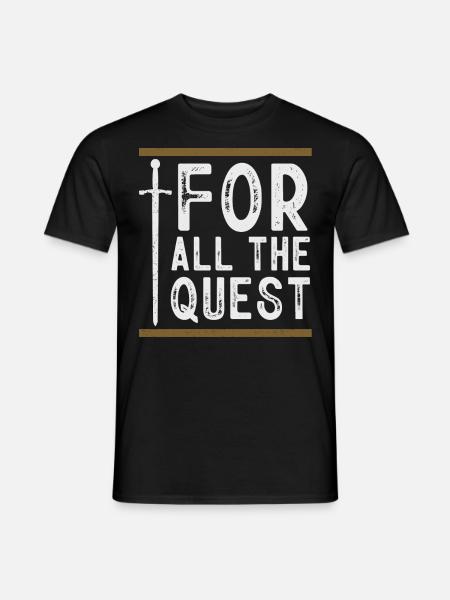 Larp, Larping, Rollenspiel - Männer T-Shirt - Schwarz