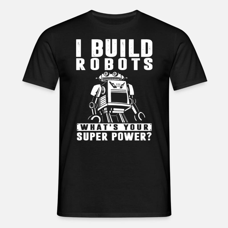 Robotics, Robotics Engineer - Men's T-Shirt - black