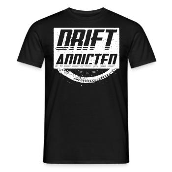 Driften, Autotyp, Autoliebhaber, Autotuning - Männer T-Shirt - Schwarz - Vorne - AI Model Male 178 light (178cm)