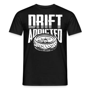 Driften, Autotyp, Autoliebhaber, Autotuning - Männer T-Shirt - Schwarz - Vorne - AI Model Male 178 light (178cm)