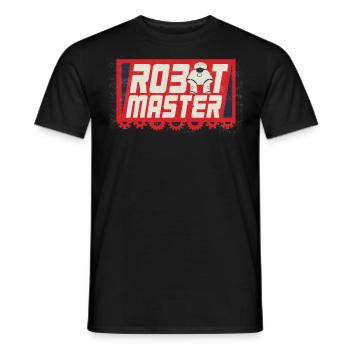 Robotik, Robotikingenieur - Männer T-Shirt - Schwarz - Vorne - AI Model Male 178 light (178cm)