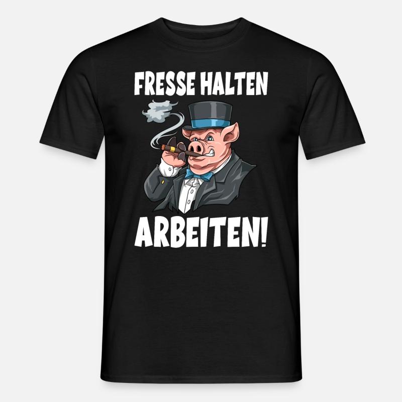 Chef Vorgesetzter Arbeiten - Männer T-Shirt - Schwarz