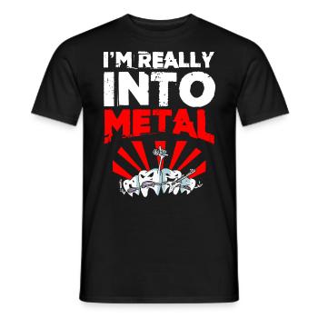Kieferorthopäden, Zahnarzt, Zahnärztlicher Dienst - Männer T-Shirt - Schwarz - Vorne - AI Model Male 178 light (178cm)
