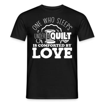 Quilten, Stricken, Nähen, Quilter - Männer T-Shirt - Schwarz - Vorne - AI Model Male 178 light (178cm)