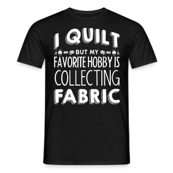 Quilten, Stricken, Nähen, Quilter - Männer T-Shirt - Schwarz - Vorne - AI Model Male 178 light (178cm)