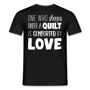 Quilten, Stricken, Nähen, Quilter - Männer T-Shirt - Schwarz - Vorne - AI Model Male 178 light (178cm)