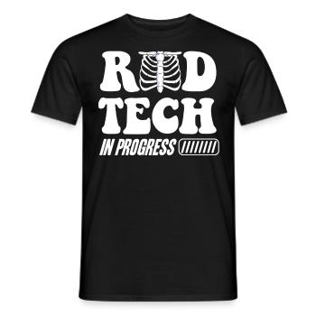 Radiologie, Radiologe - Männer T-Shirt - Schwarz - Vorne - AI Model Male 178 light (178cm)