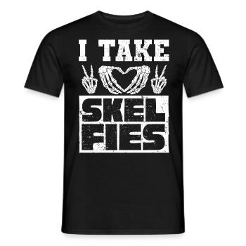 Radiology, radiologist - Men's T-Shirt - black - Front - AI Model Male 178 light (178cm)