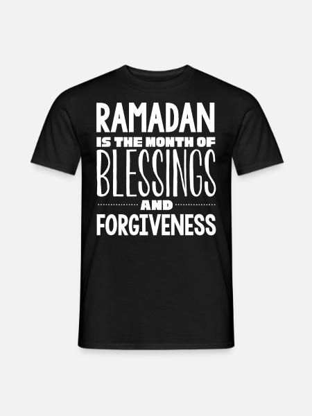 Ramadan celebration, Muslim holiday - Men's T-Shirt - black