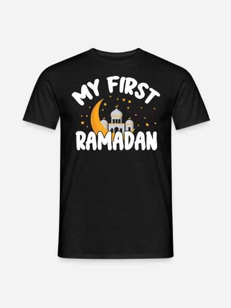 Ramadan celebration, Muslim holiday - Men's T-Shirt - black