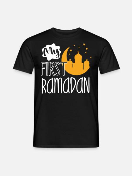 Ramadan celebration, Muslim holiday - Men's T-Shirt - black
