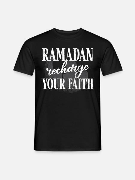 Ramadan celebration, Muslim holiday - Men's T-Shirt - black