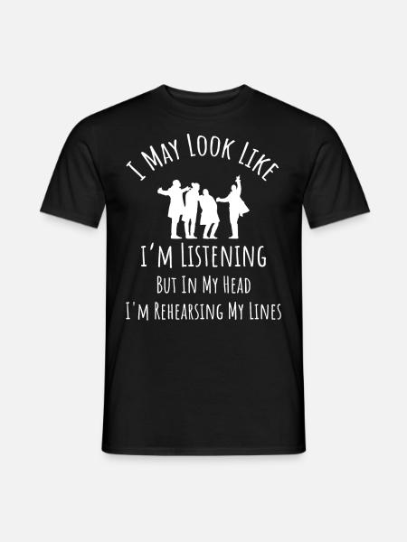 Broadway, Musical, Theater - Men's T-Shirt - black