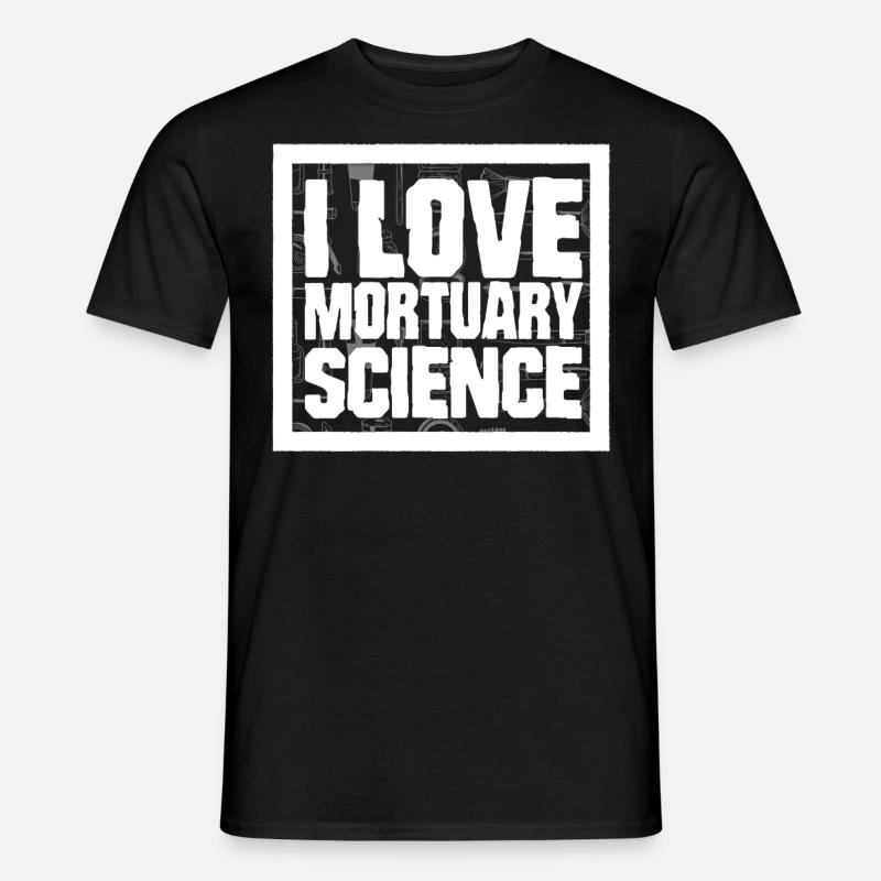 Leichenhalter, Undertaker, Bestattungsunternehmen - Männer T-Shirt - Schwarz