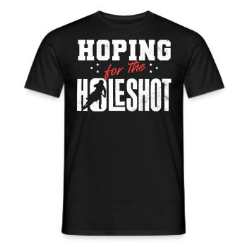 Motocross-Biker - Männer T-Shirt - Schwarz - Vorne - AI Model Male 178 light (178cm)