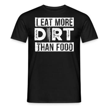 Motocross-Biker - Männer T-Shirt - Schwarz - Vorne - AI Model Male 178 light (178cm)
