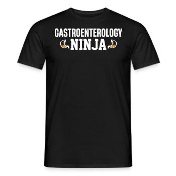 Gastroenterologie, Gastroenterologe - Männer T-Shirt - Schwarz - Vorne - AI Model Male 178 light (178cm)