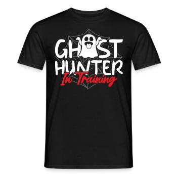Chasseurs de fantômes, fantômes, fantômes, chasse aux fantômes - T-shirt homme - noir - Devant - AI Model Male 178 light (178cm)