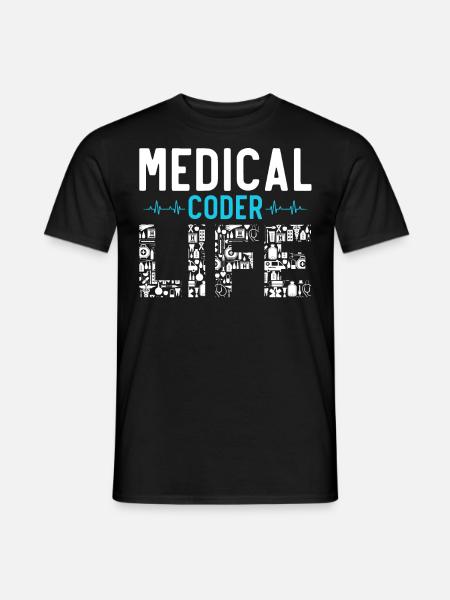 Codeur médical Programmeur médical - T-shirt homme - noir