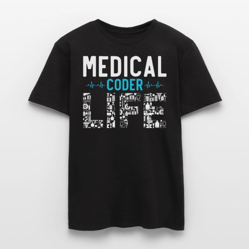 Medical Encoder Medical Programmer Men’s T-shirt