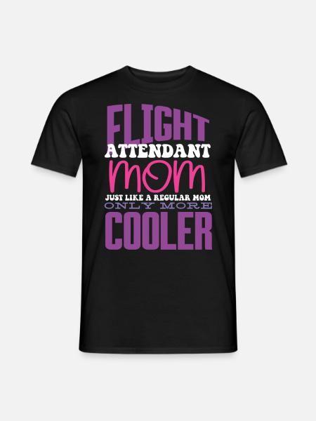 Flugbegleiter, Für Flugbegleiter, Flugbegleiter - Männer T-Shirt - Schwarz