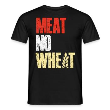 Keto-Diät, Kohlenhydratfreie Ernährung, Keto - Männer T-Shirt - Schwarz - Vorne - AI Model Male 178 light (178cm)
