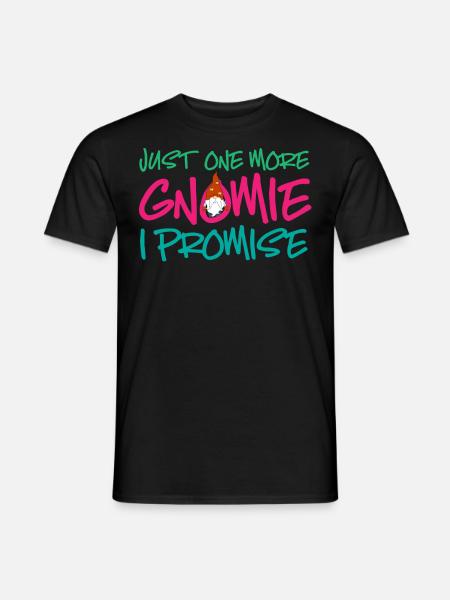 Gnome - Gnomsammeln - Gnome -Sammler - Männer T-Shirt - Schwarz