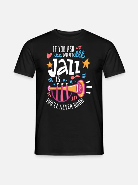 Jazz Music - Jazz Musicians - Men's T-Shirt - black