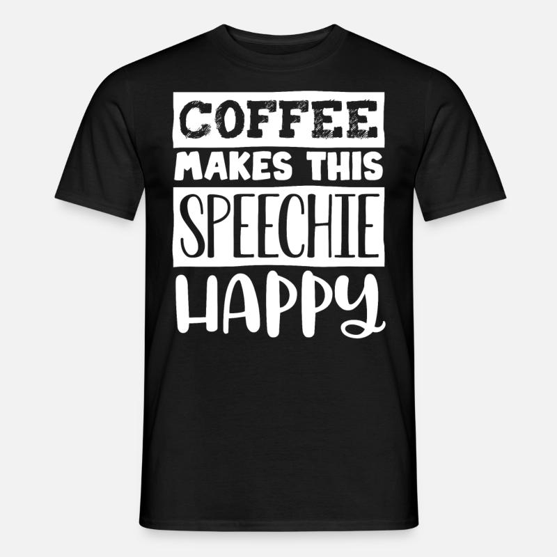 Speech-language pathology, speech-language pathologist - Men’s T-shirt - black